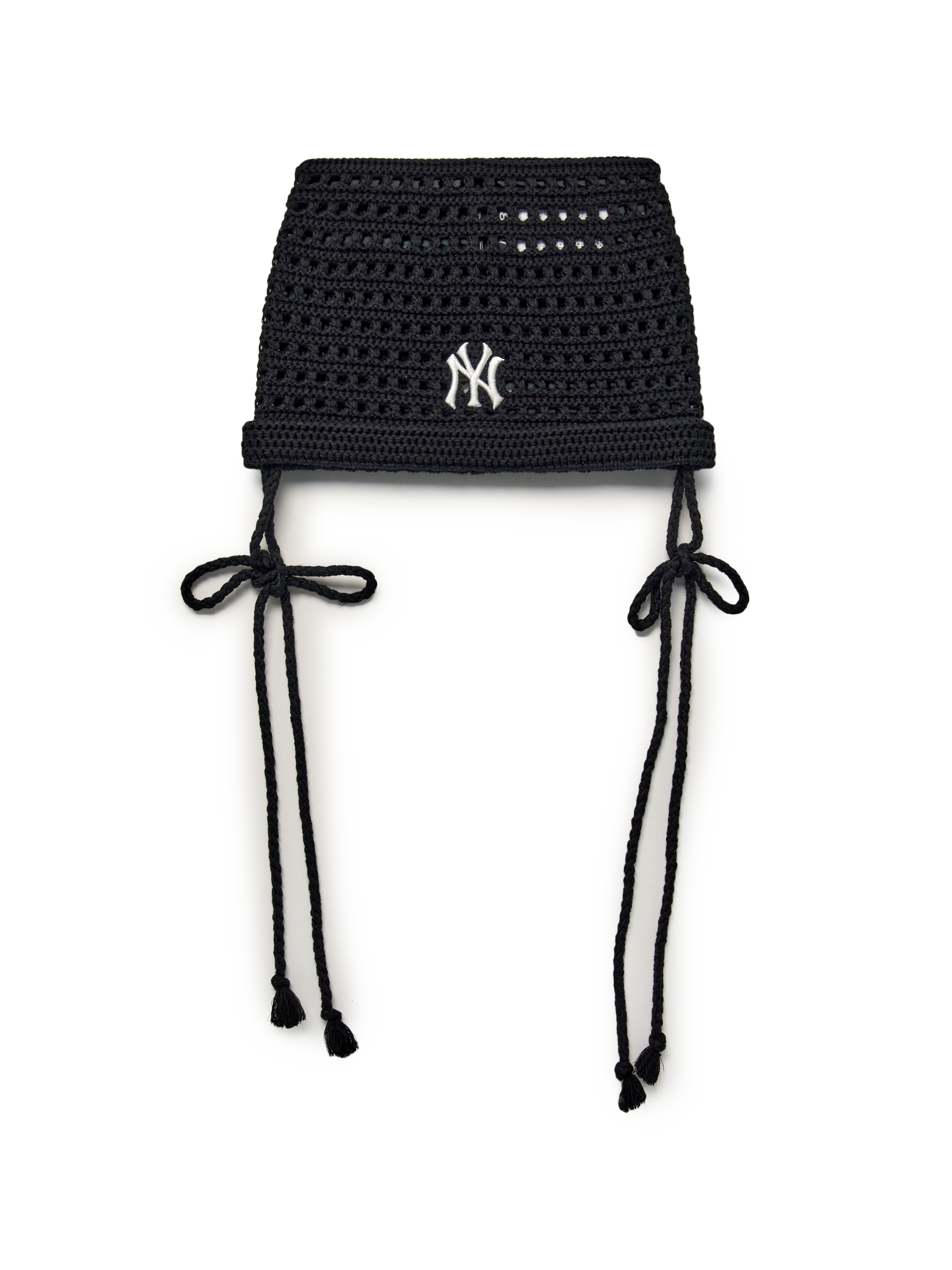 MLB Korea Summer Ribbon Meowing Beanie