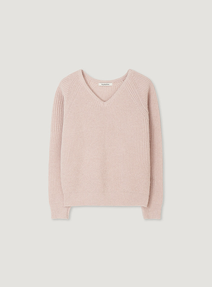 Mango Maniplease Elda V Neck Knit