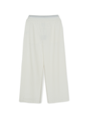 MLB Korea Women's Basic Double Waisted Semi Wide Hip Pants