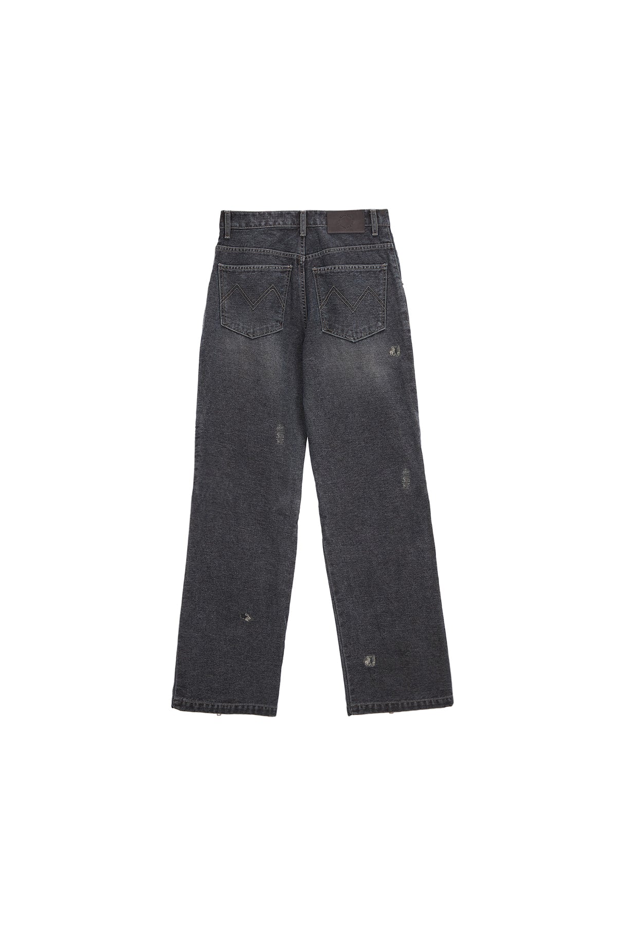 [matinkim] VINTAGE BIKER DENIM PANTS IN BLUE