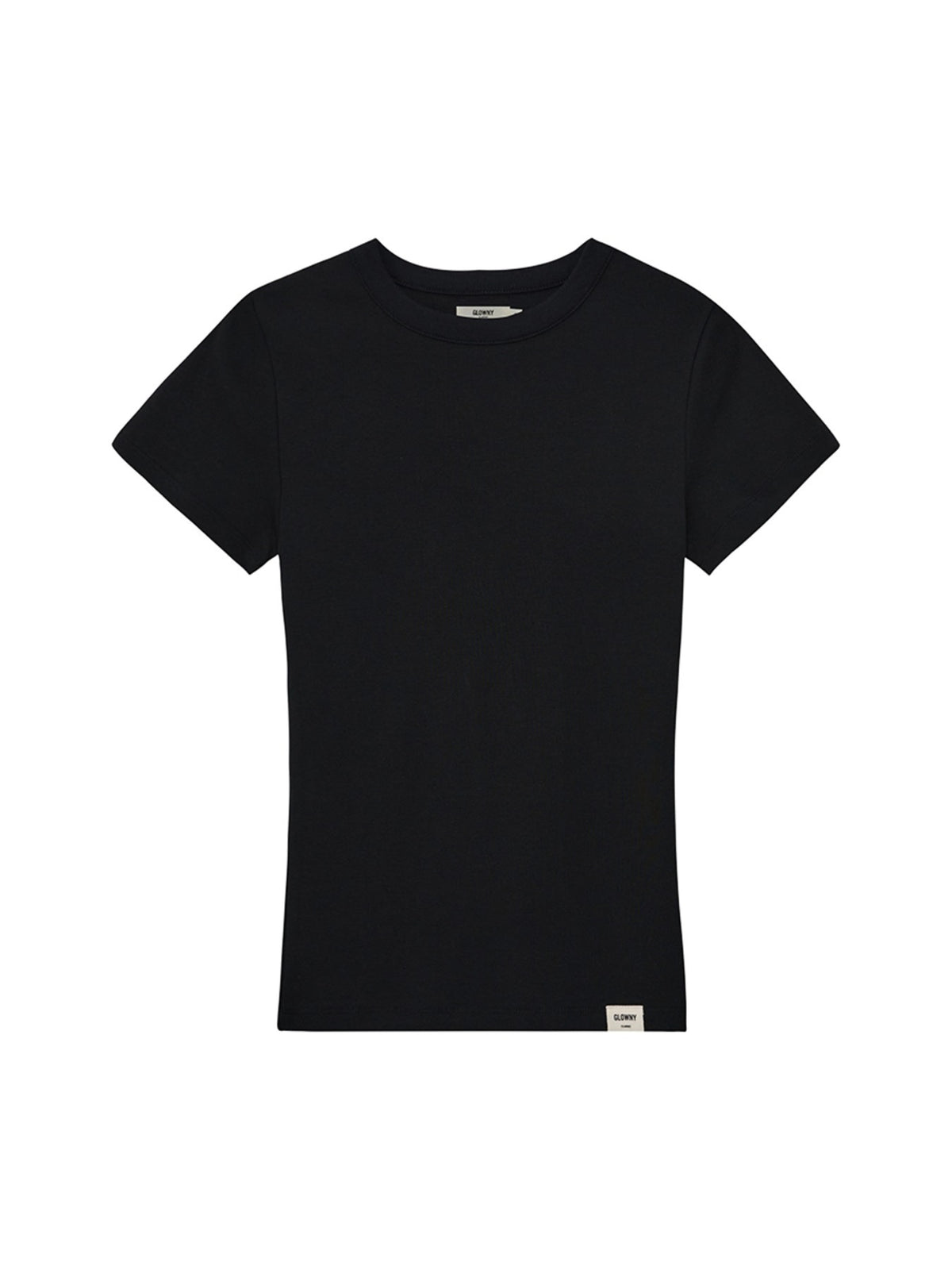 GLOWNY G Classic Fitted Tee (Black)