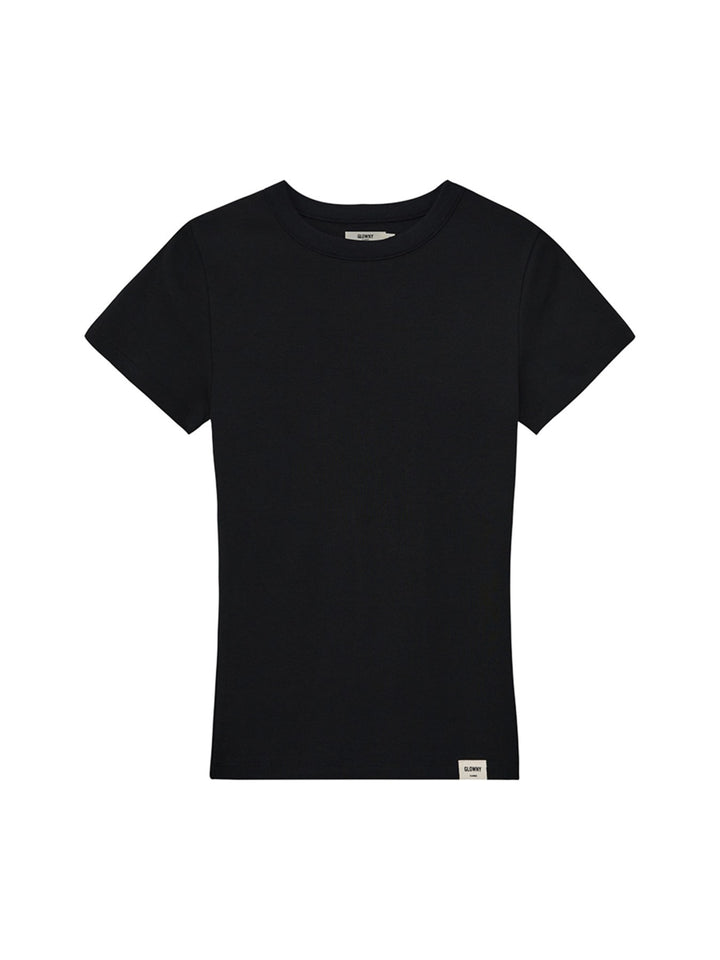 GLOWNY G Classic Fitted Tee (Black)