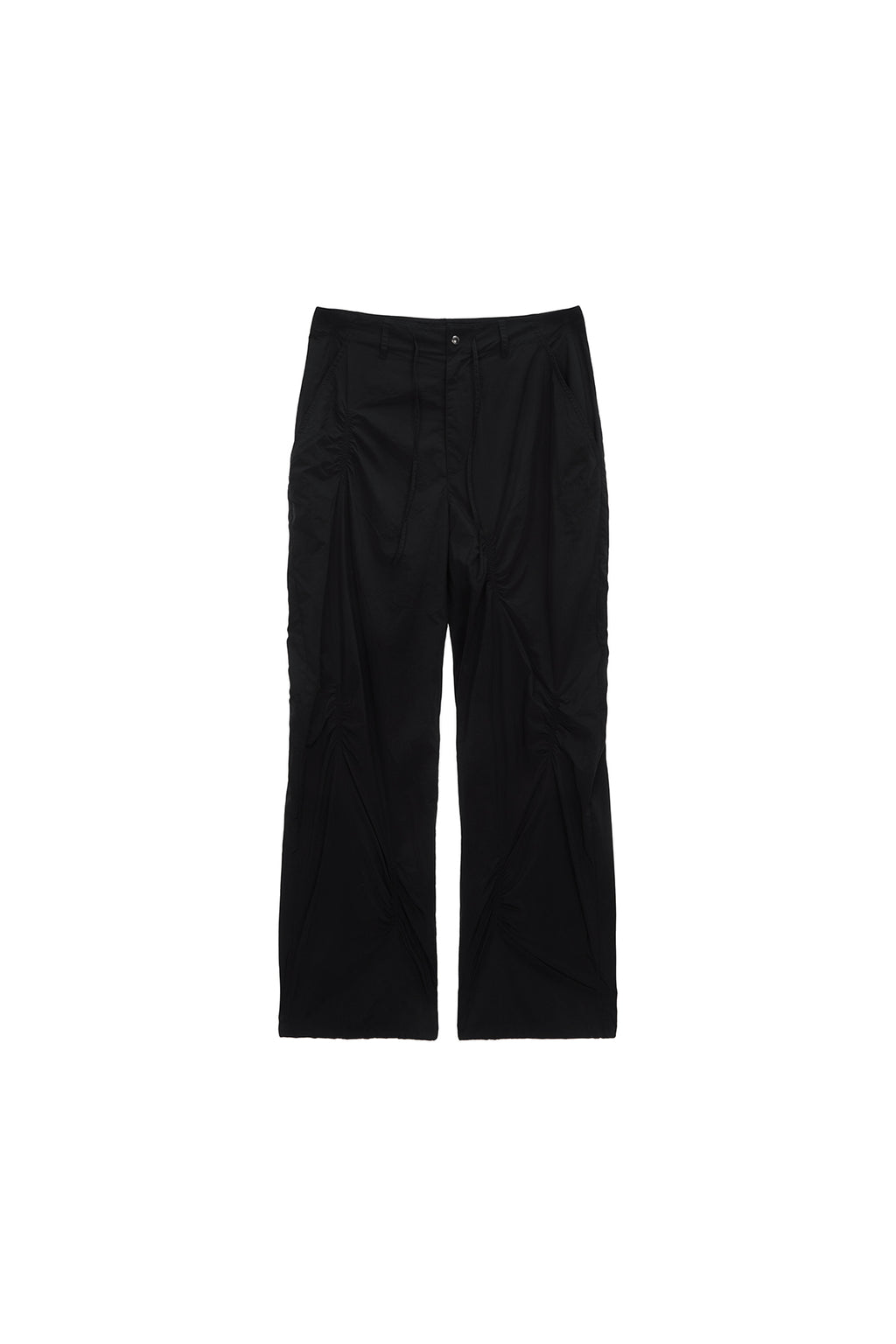Matinkim Shirring Point Nylon Pants IN Black