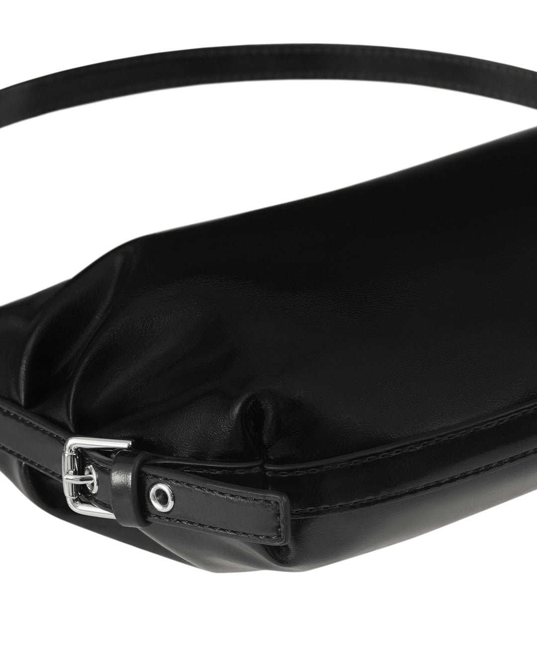 [standoil] Belted Round Bag · Belted Round Bag / Black