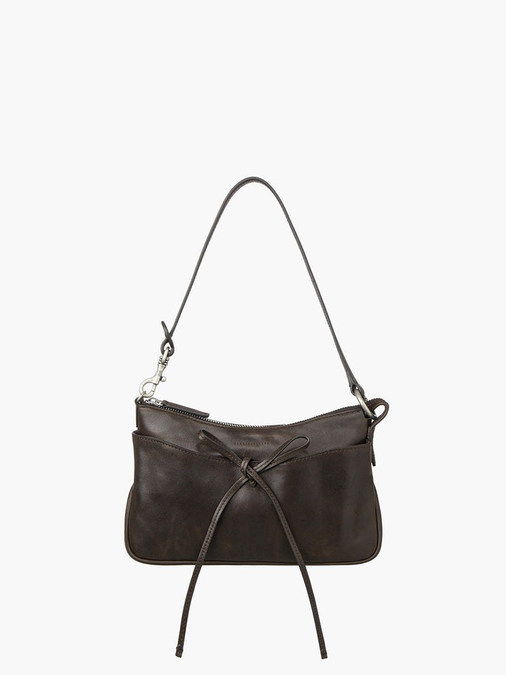 Margesherwood Ribbon Pochette sepia pull-up