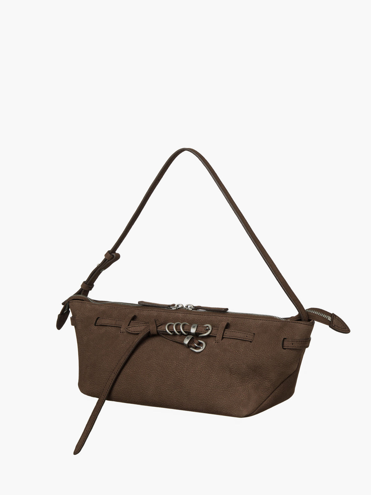 Margesherwood Grandma Used Sling Bag milk brown nubuck