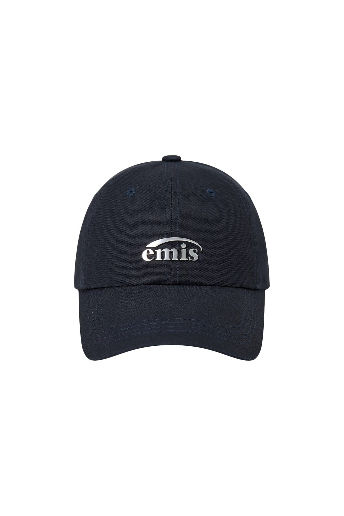 Emis Metal Logo Ball Cap-Navy