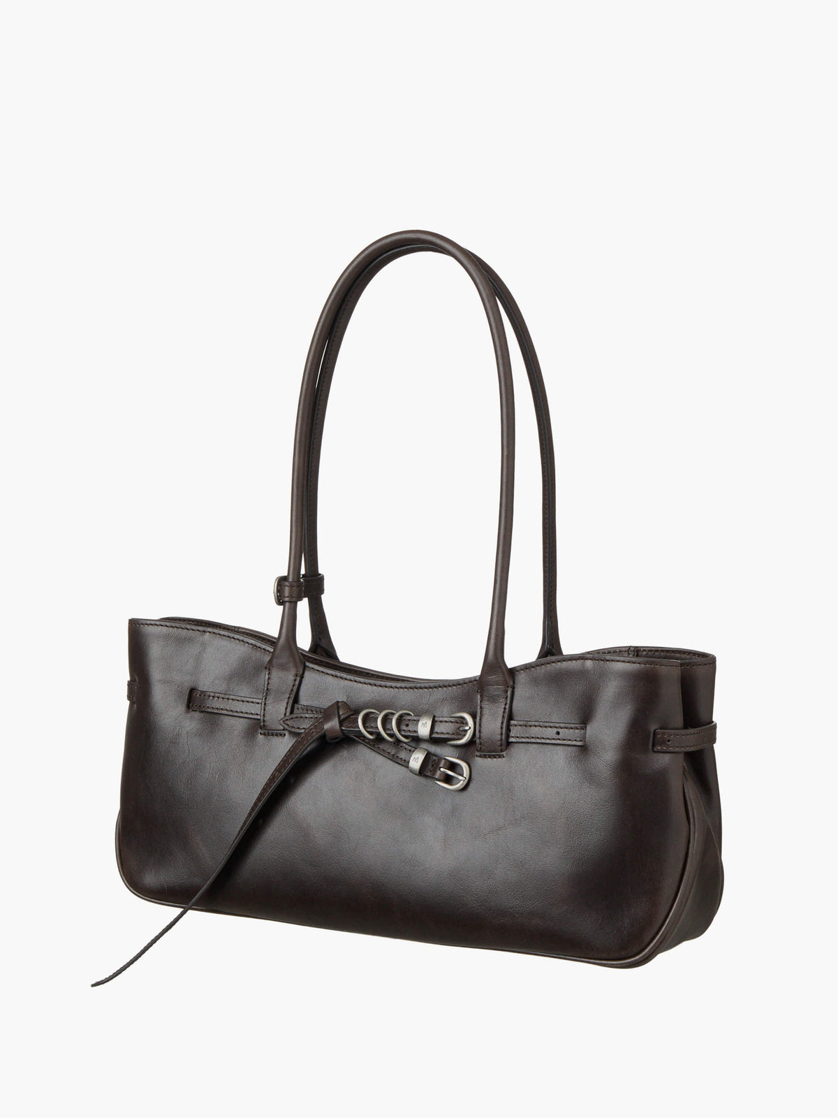 Margesherwood Grandma Used Shoulder Bag sepia pull-up