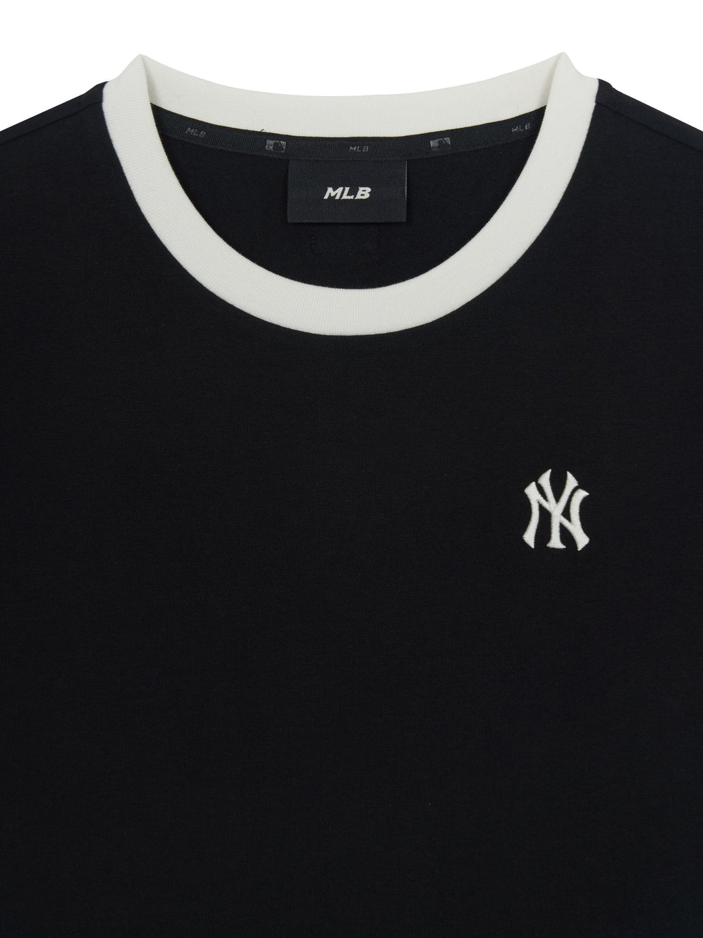 [mlb korea] Women's Basic Small Logo Ringer T-shirts