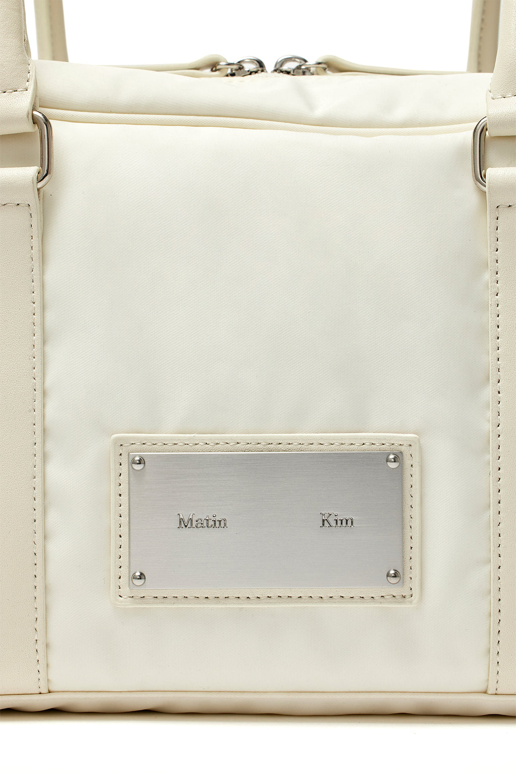 [matinkim] SPORTY TOTE BAG IN IVORY