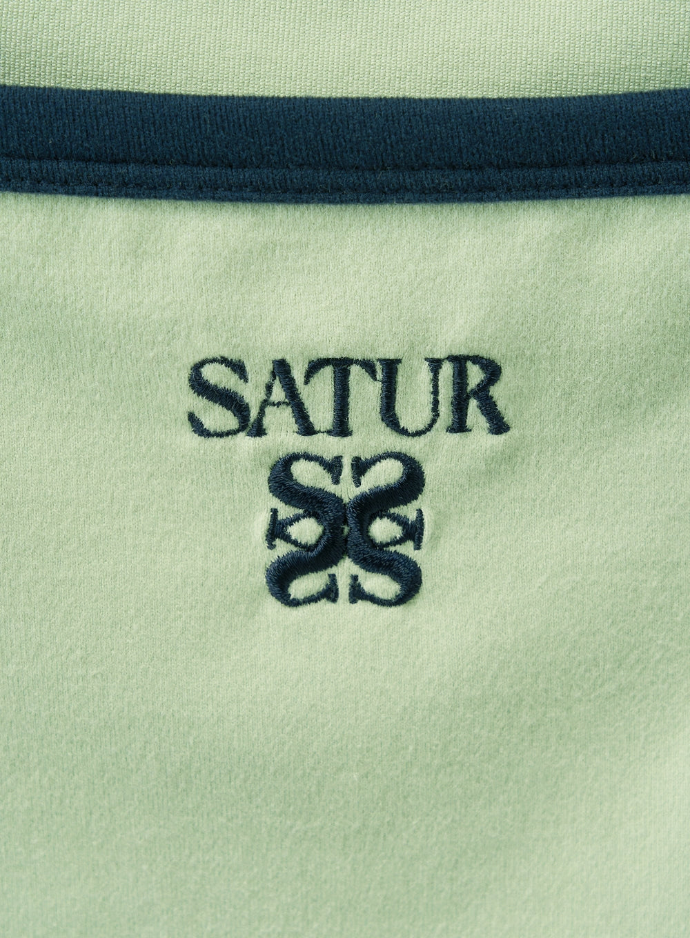 [satur] (W) Apero Logo Solid Sleeveless Top - Mint