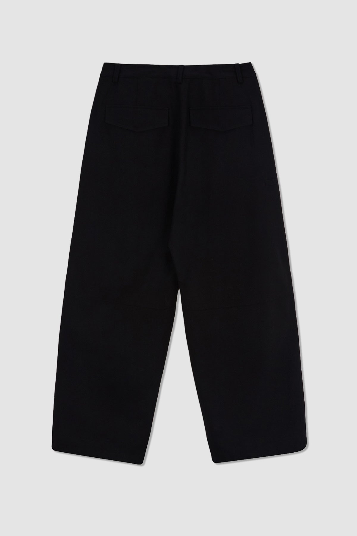 Matinkim Wool Blended Parachute Pants IN Black