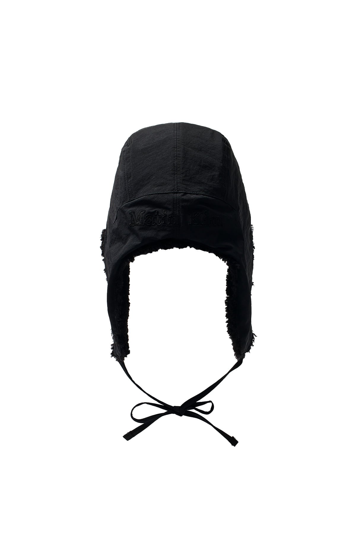 [matinkim] MATIN REVERSIBLE TROOPER HAT IN BLACK