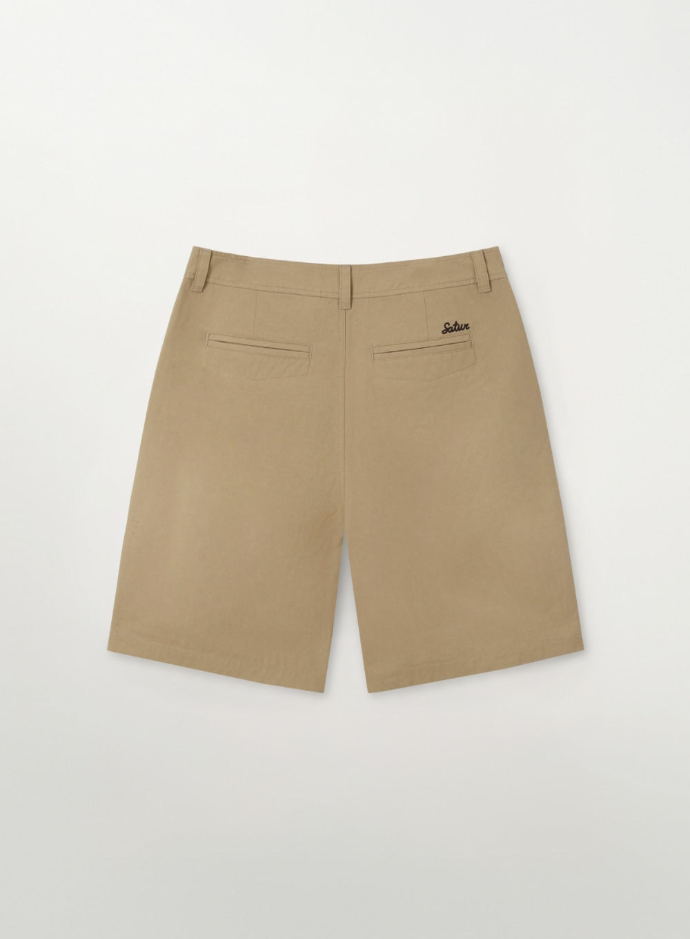 Satur Pocket Cotton Chino Shorts - Beige