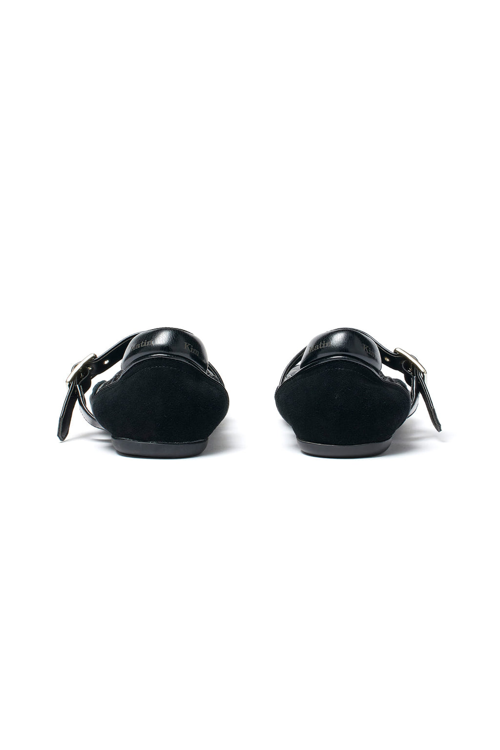 Matinkim Shirring Point Round Maryjane IN Black