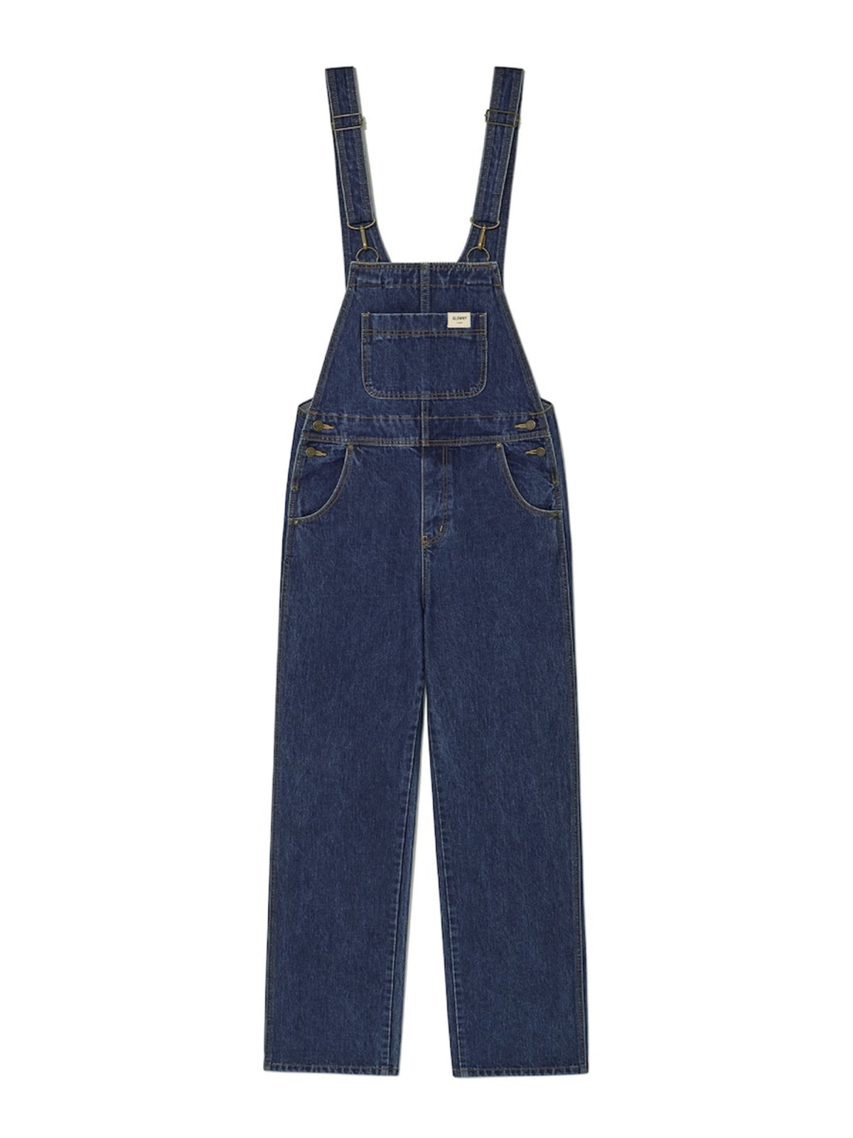 GLOWNY The Jane Overalls (Mid Blue)