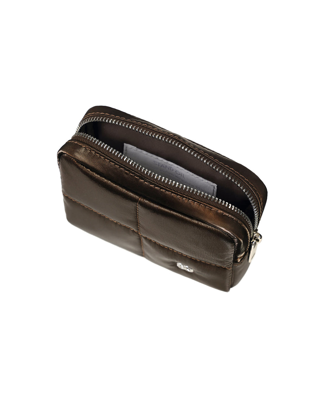 [standoil] Bubble Pouch / Chestnut