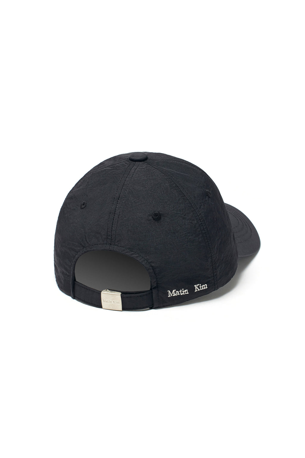 [matinkim] MATIN GLOSSY BALL CAP IN BLACK