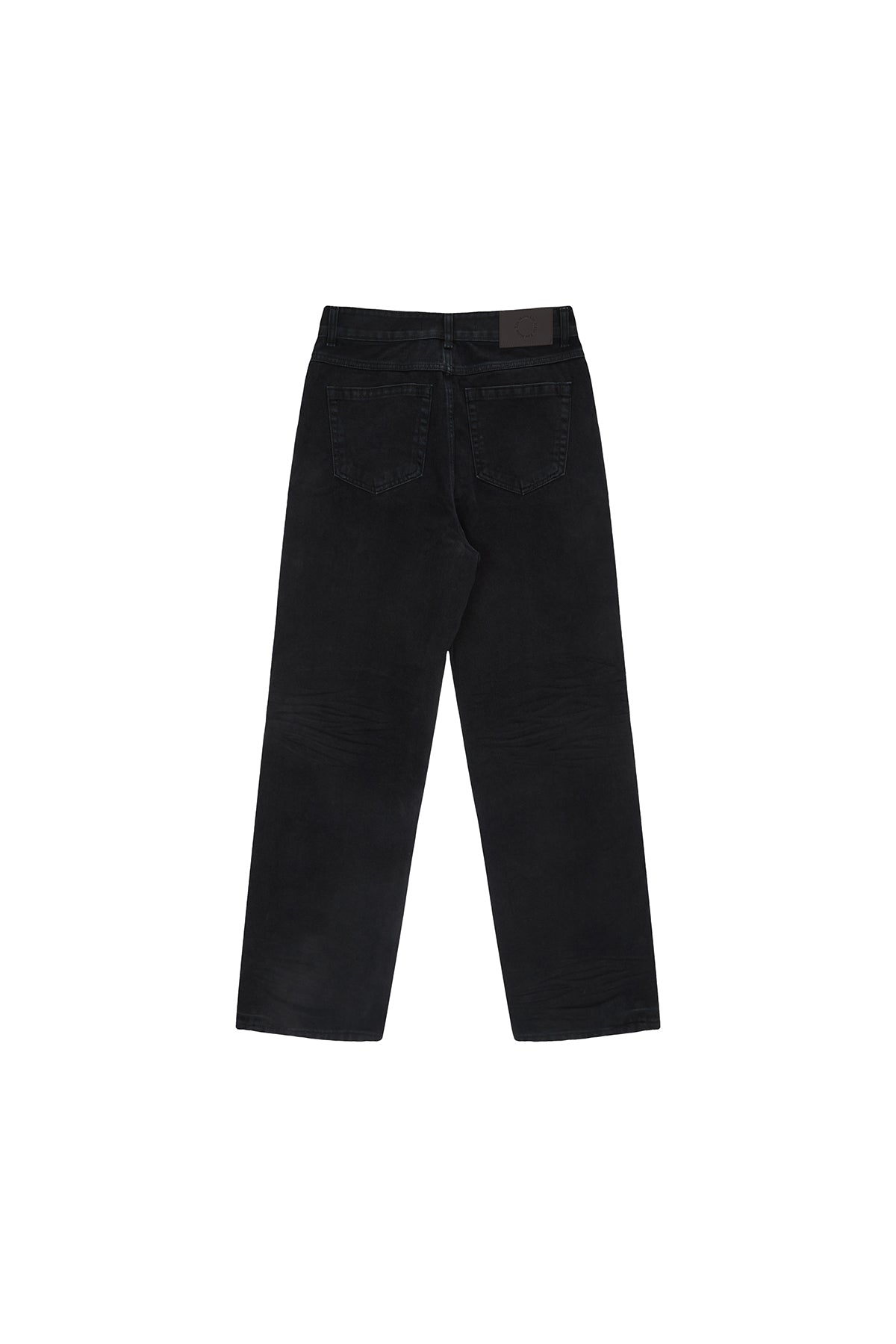 [matinkim] VINTAGE VELVET DENIM PANTS FOR MEN IN NAVY