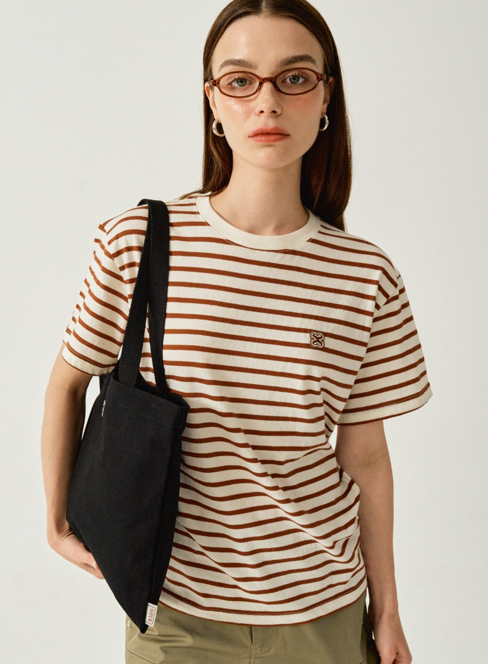 [satur] All Day Canvas Book Bag - Classic Black