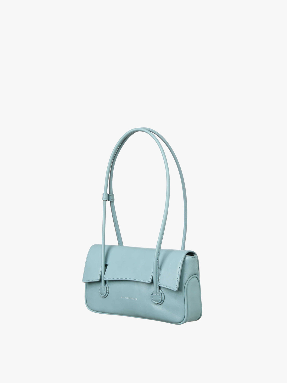 Margesherwood Flap Small mint glossy plain