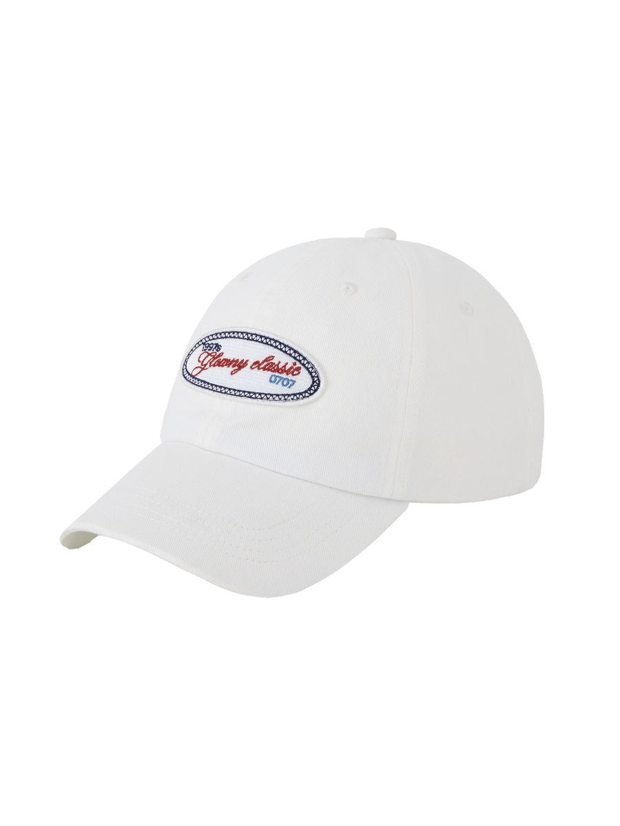 GLOWNY G Patch Cap (White)
