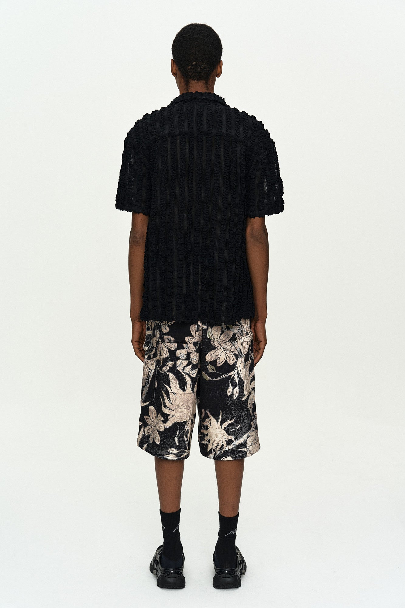 Andersson Bell Kenley Knitted Open Collar Shirt