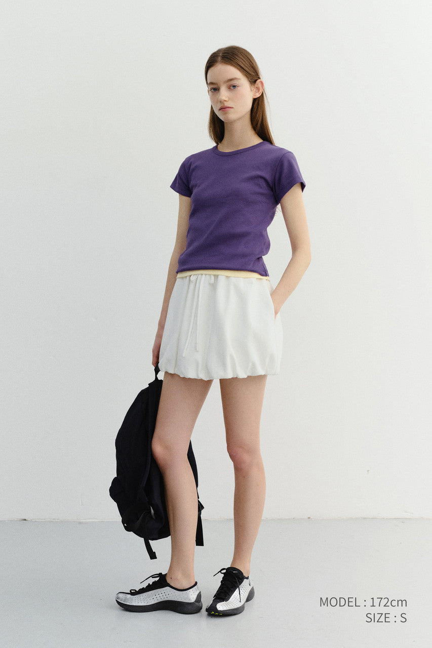 Dunst Essential T-Shirt Plum