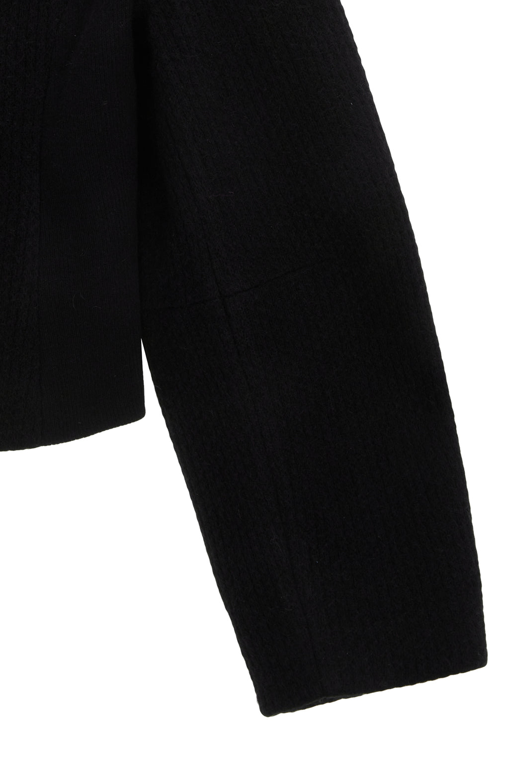 Matinkim Soft Volume Cardigan Jacket IN Black