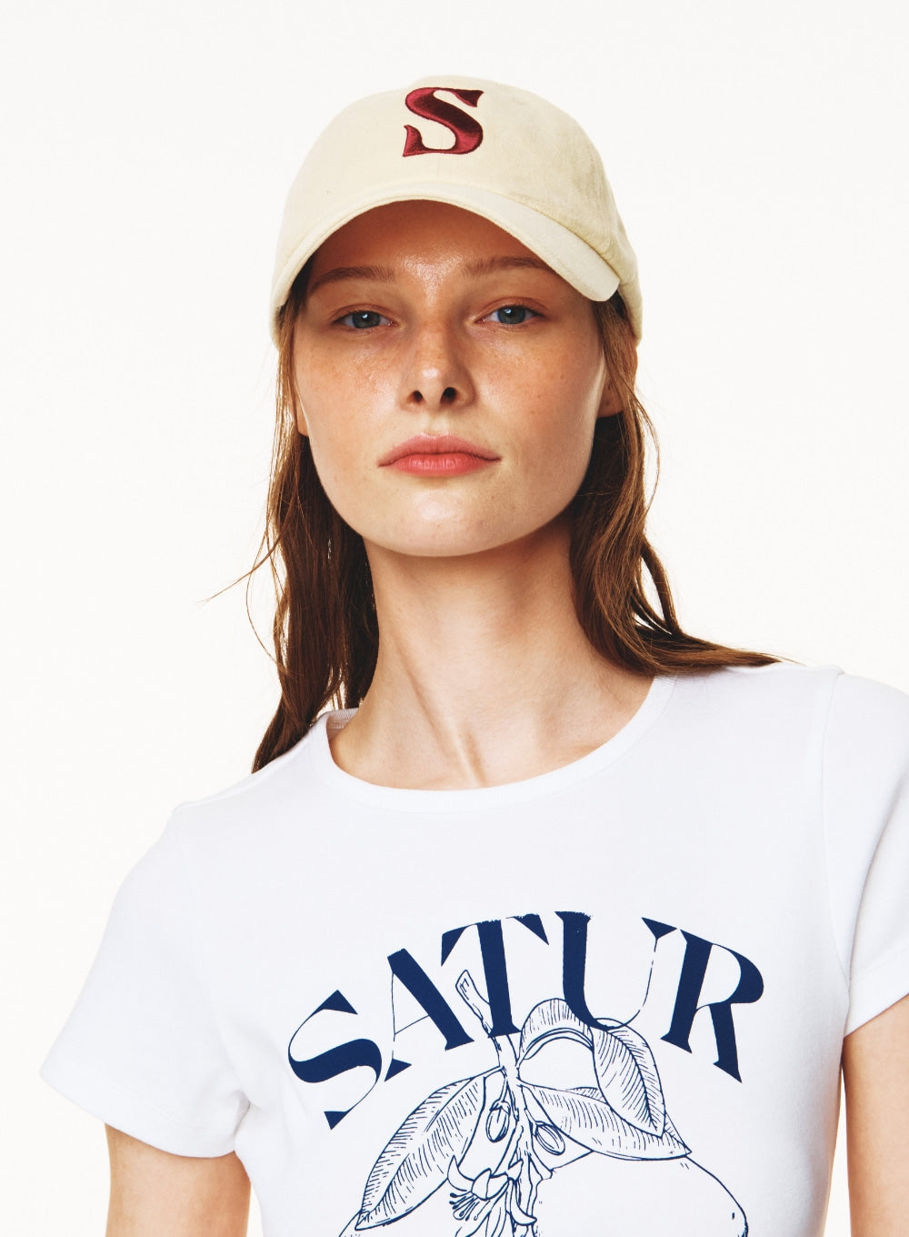 [satur] Vintage Casual Ball Cap - Yellow