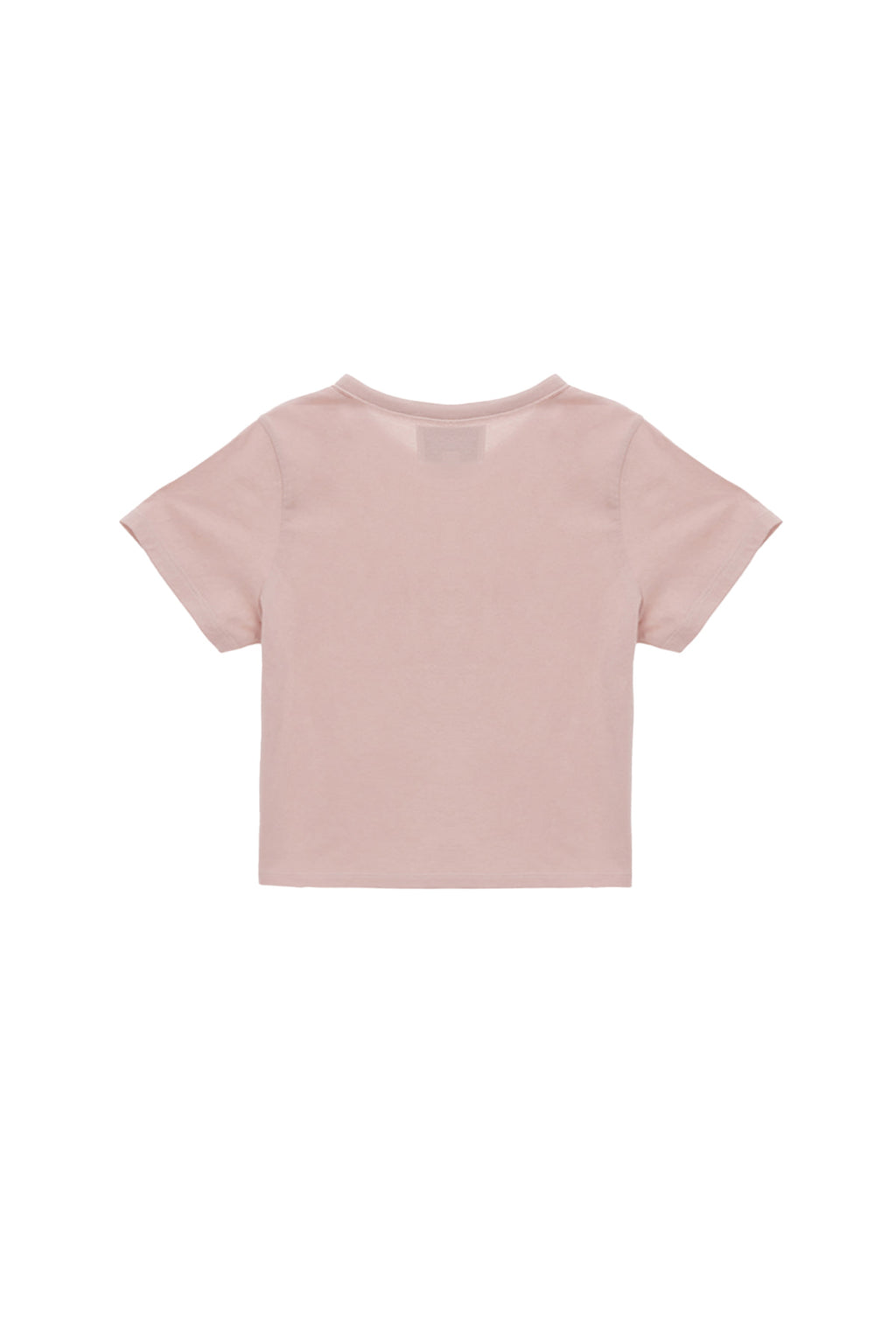 [matinkim] LOGO CROP TOP IN PINK