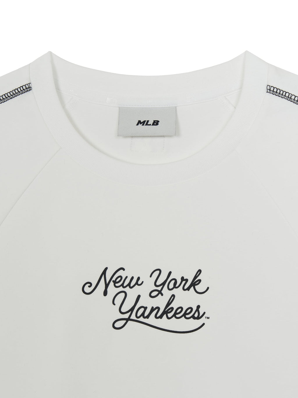 MLB Korea Women's Sportive Track Crop T-Shirts