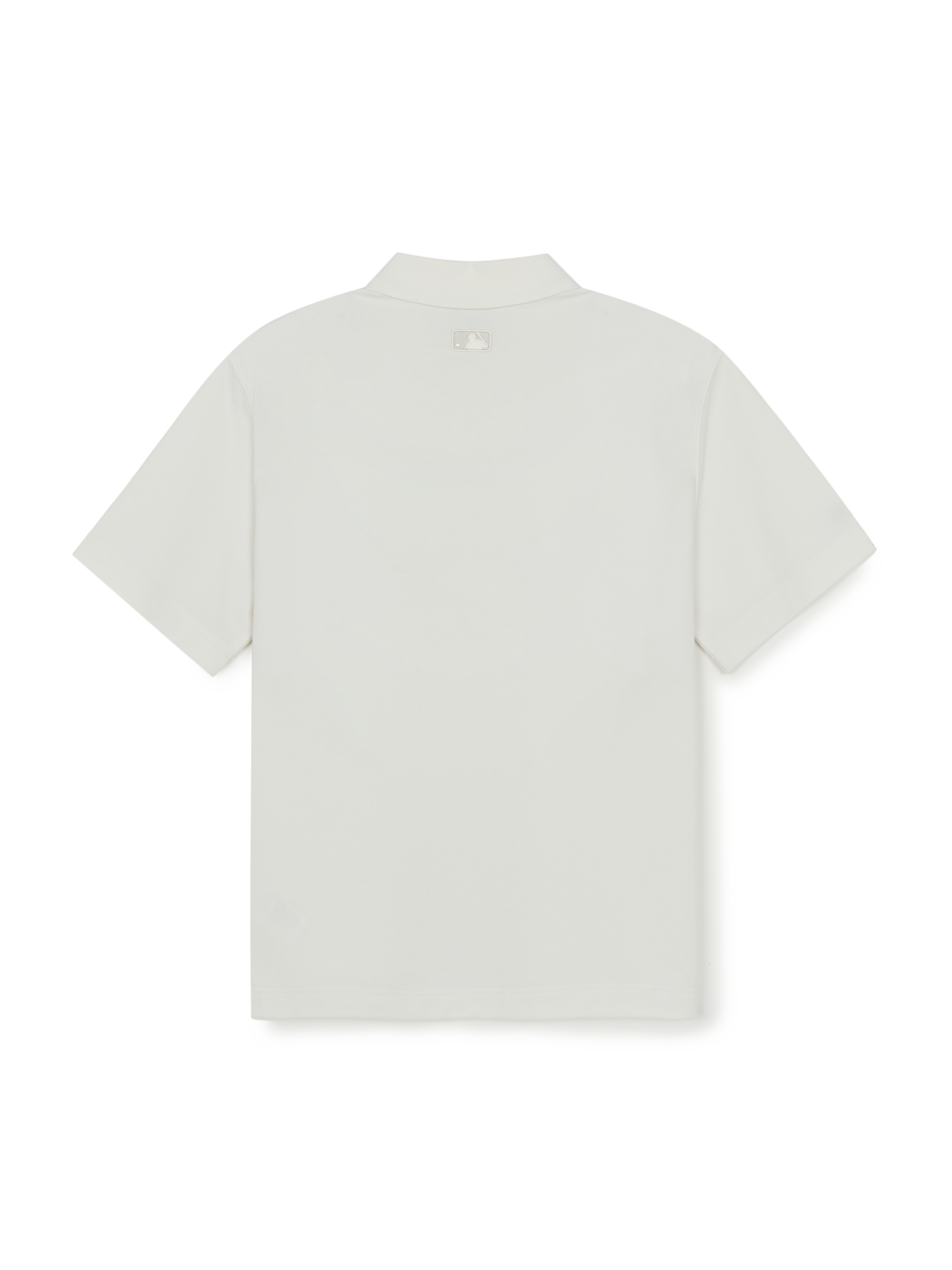 MLB Korea Varsity Small Cursive Over Fit Polo T-Shirts