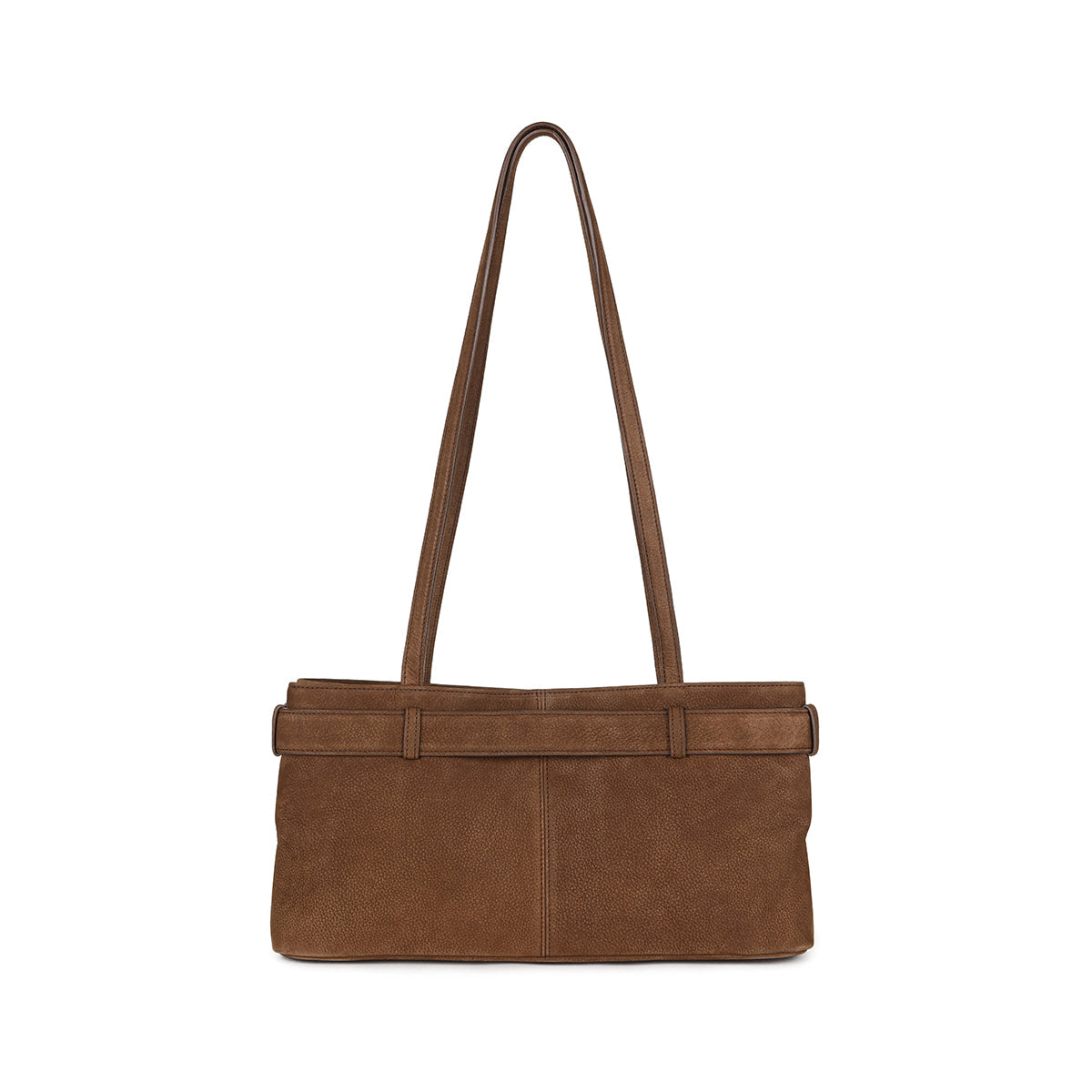 Osoi Shoulder Brocle Nubuck Brown