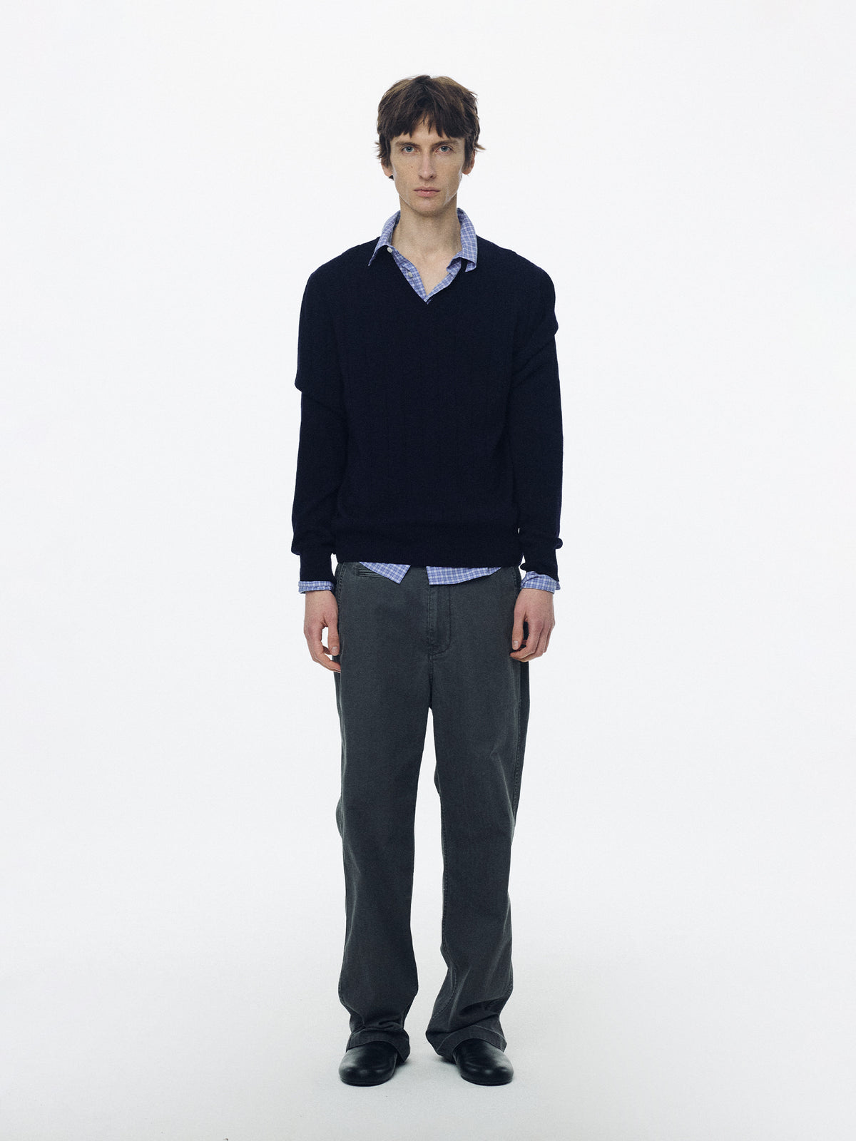 Nothing Written Almot wool knit (Charcoal)