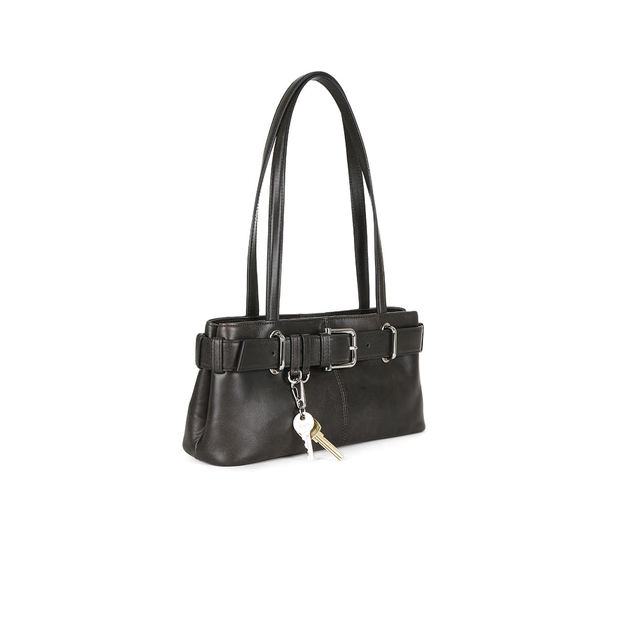 Osoi Shoulder Brocle Mini Stain Brown