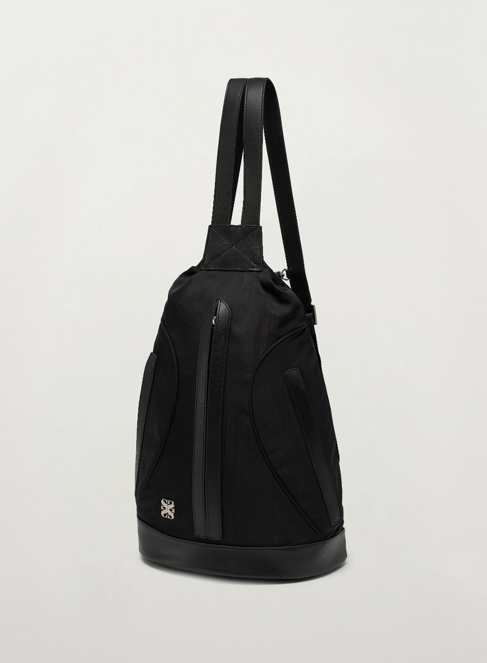 [satur] Zip Core 3-Way Sling Bag - Midnight Black