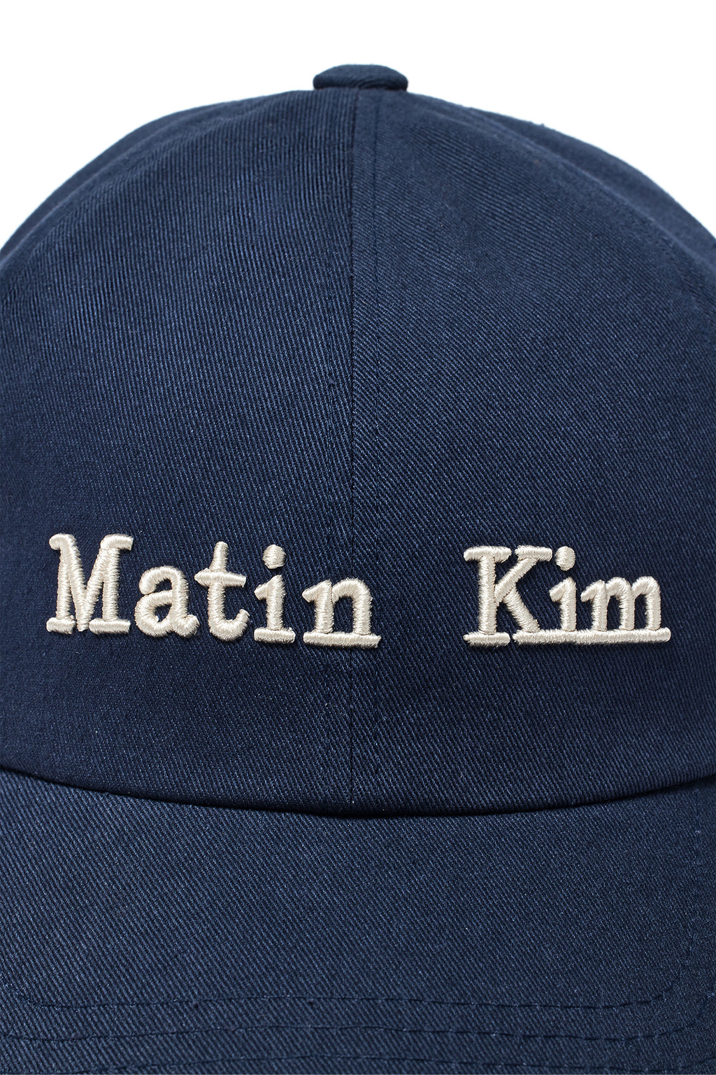 [matinkim] MATIN CLASSIC LOGO BALL CAP IN NAVY