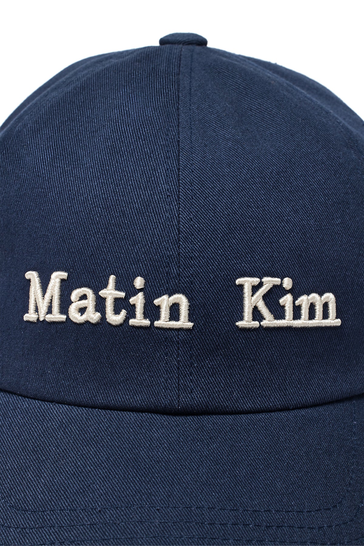 [matinkim] MATIN CLASSIC LOGO BALL CAP IN NAVY