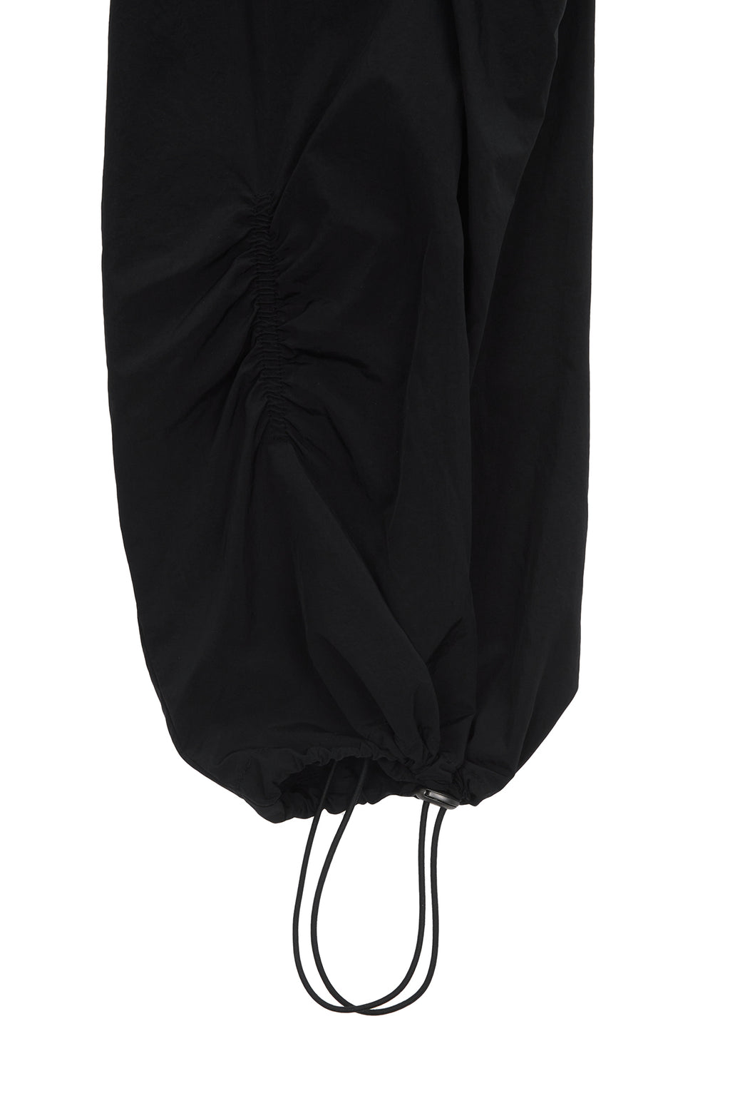 Matinkim Shirring Point Nylon Pants IN Black