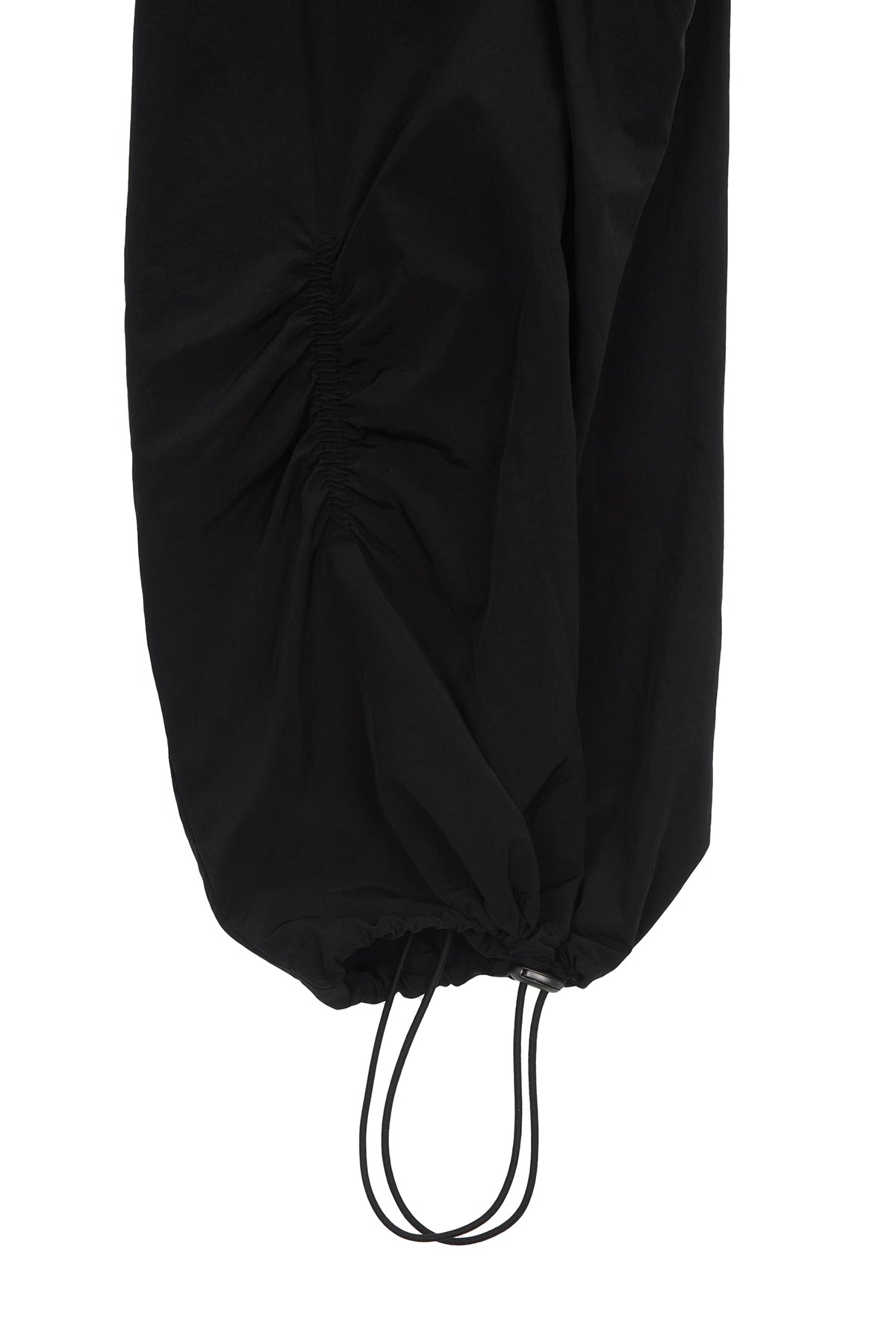 Matinkim Shirring Point Nylon Pants IN Black