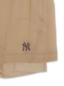 MLB Korea Women's Sportive Ribstop Light Weight Sheer 4in Shorts