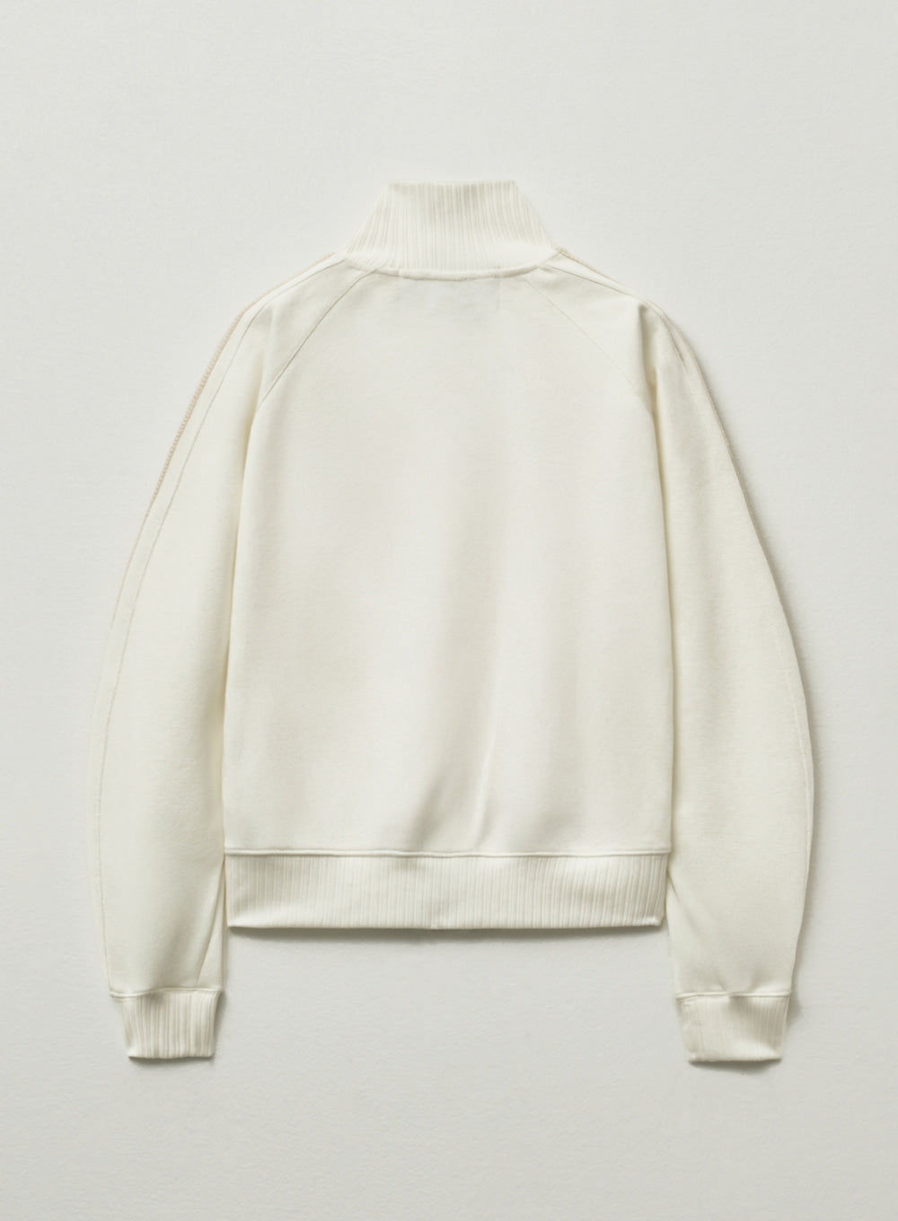 [satur] (W) Lawton All Day Track Zip-up Jacket - White