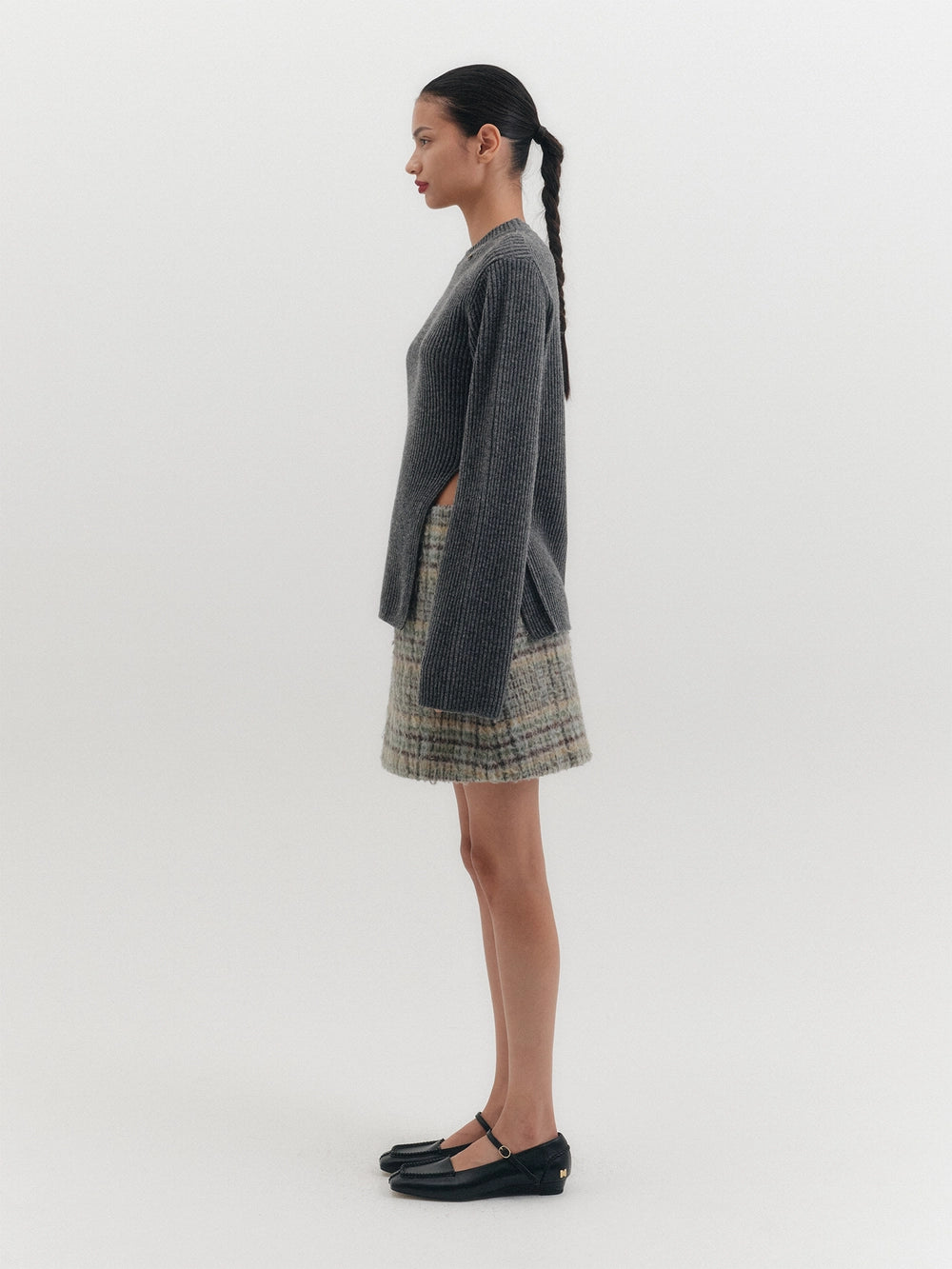 EENK Mini Check Skirt - Multi