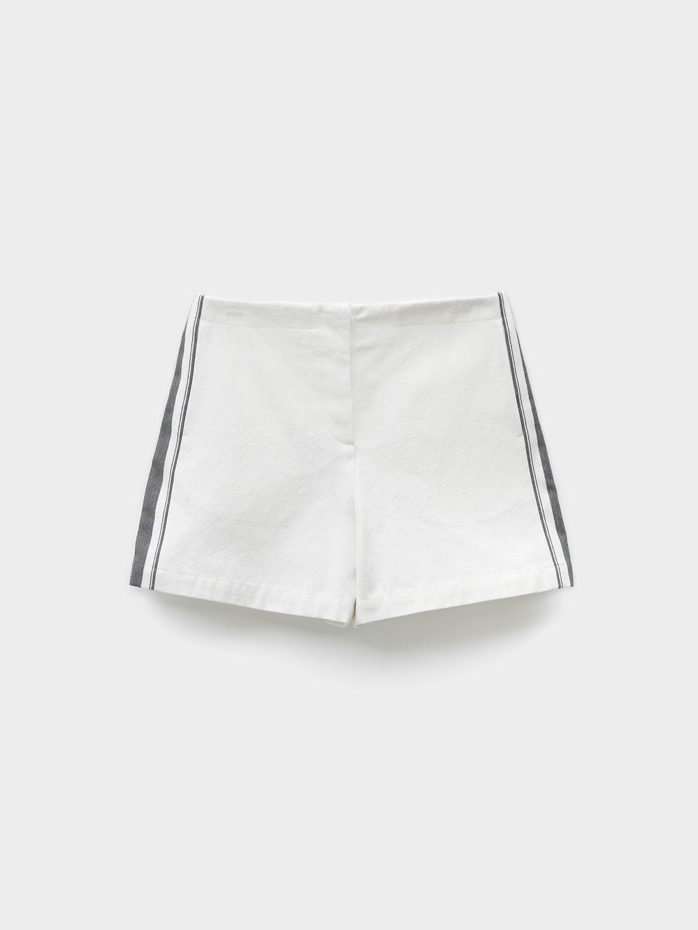 Low Classic Striped Shorts Charcoal Stripe