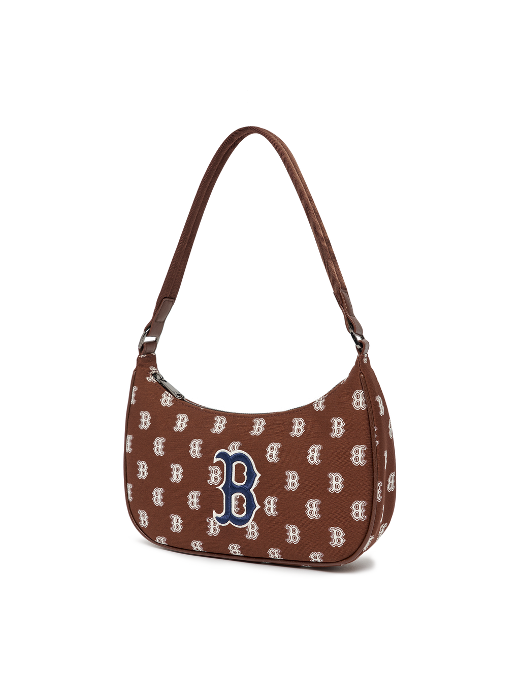 MLB Korea Classic Monogram Jacquard Hobo Bag