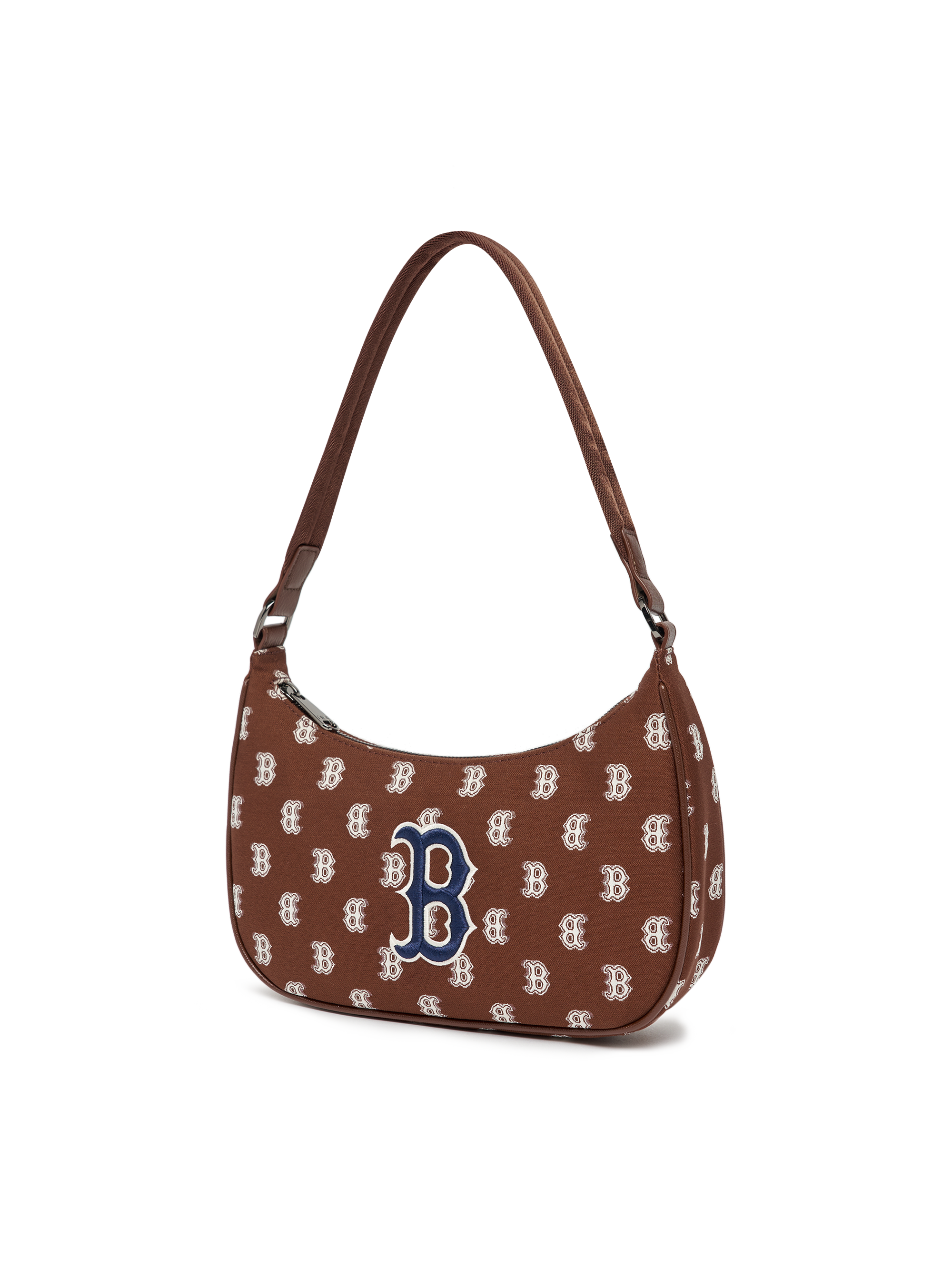 MLB Korea Classic Monogram Jacquard Hobo Bag