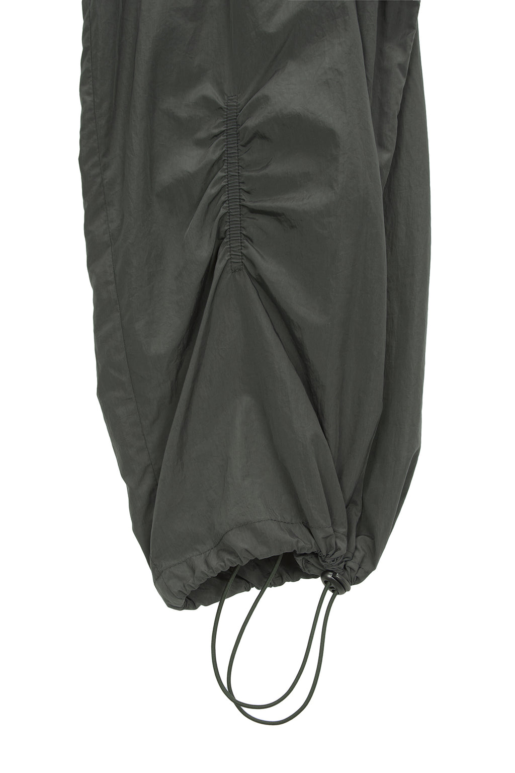 Matinkim Shirring Point Nylon Pants IN Khaki