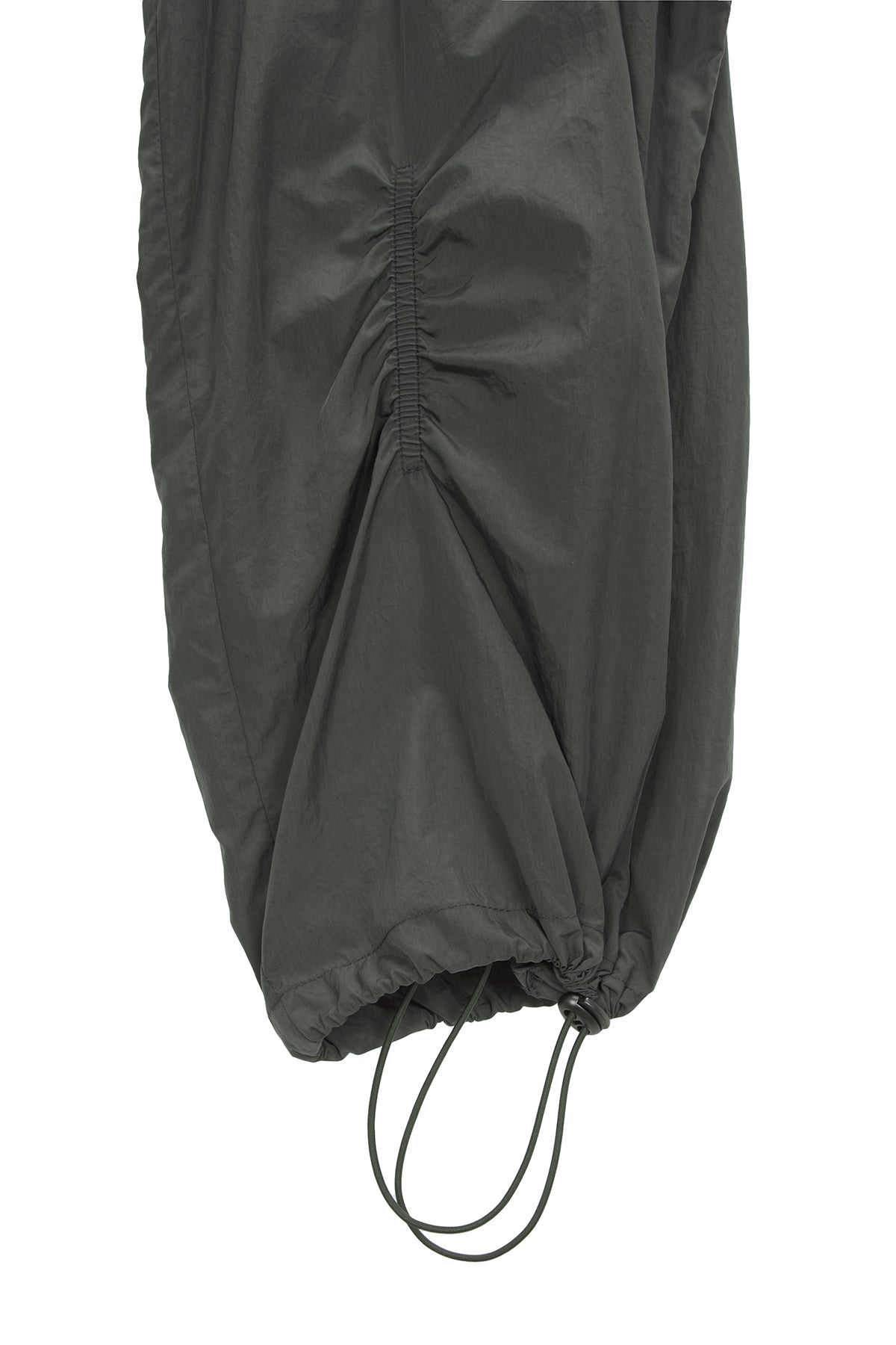Matinkim Shirring Point Nylon Pants IN Khaki