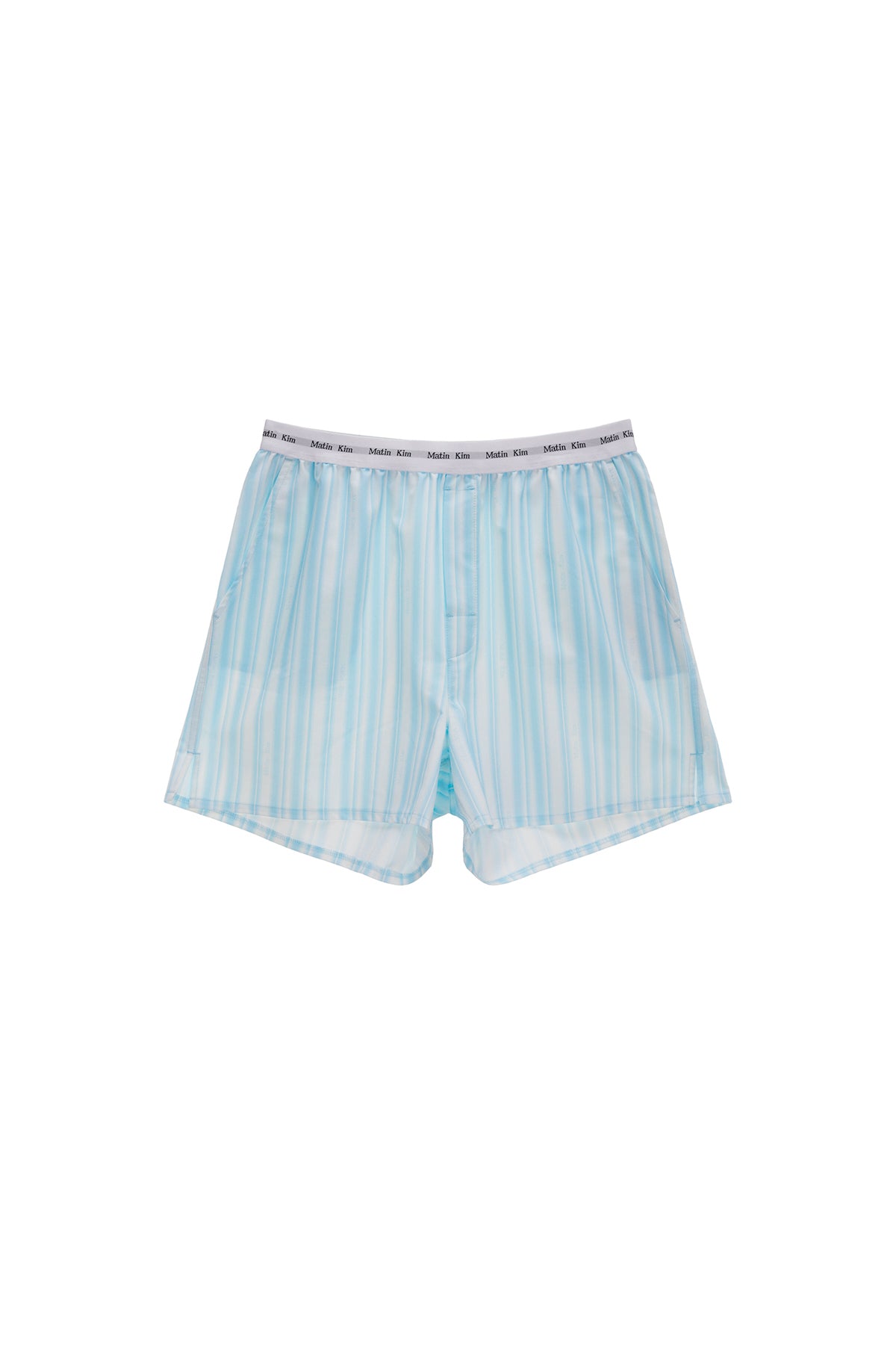 Matinkim Cozy Pajama Stripe Shorts IN Sky